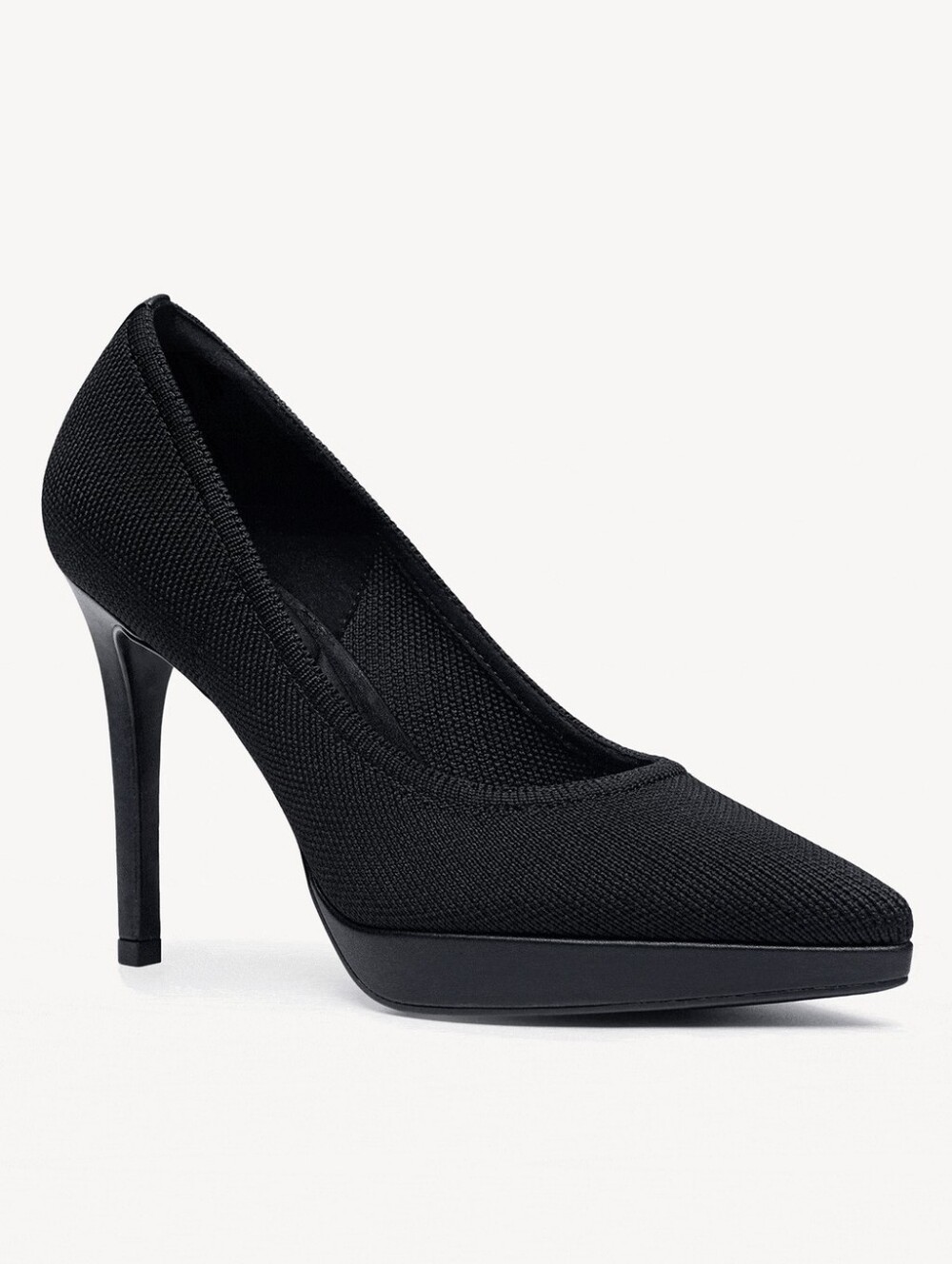 StyleFlex Pointed Toe Heeled Platform Pump